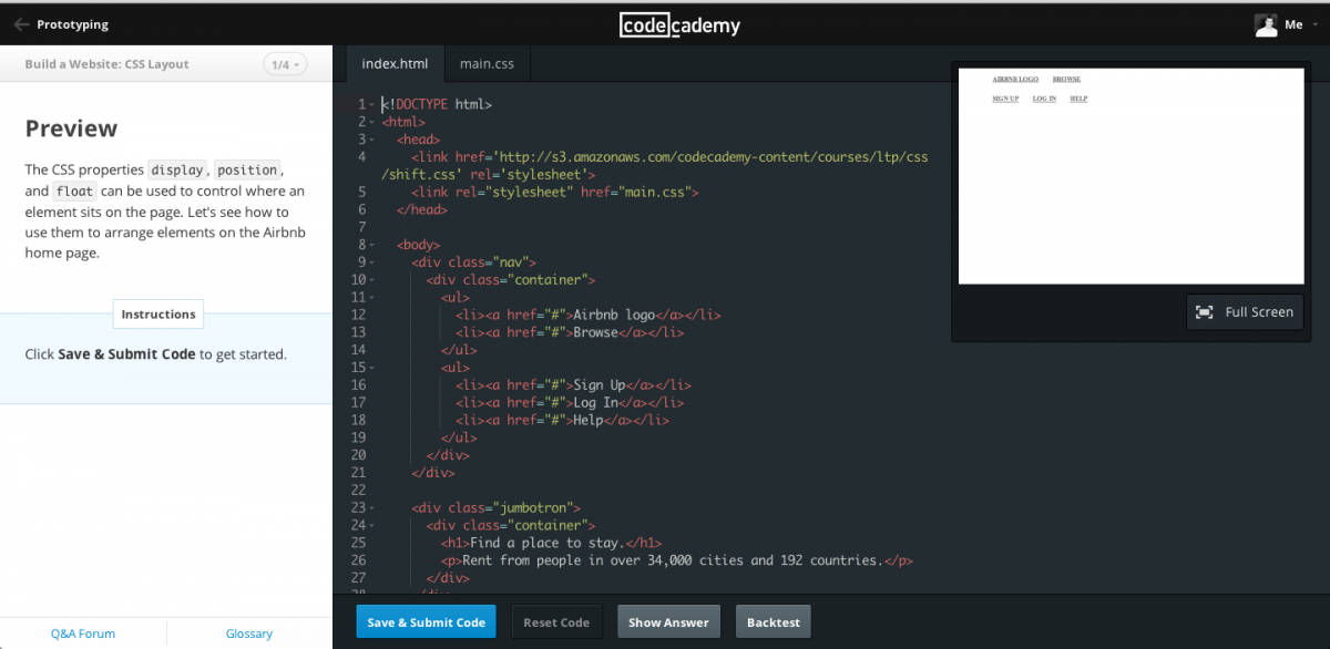 Codecademy is a tool to learn before attending a coding bootcamp